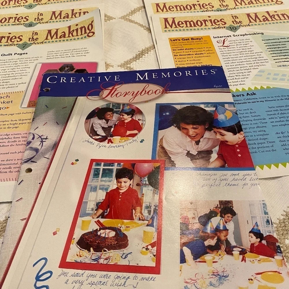 Creative Memories Design/layout ideas, catalog, and Newsletters
